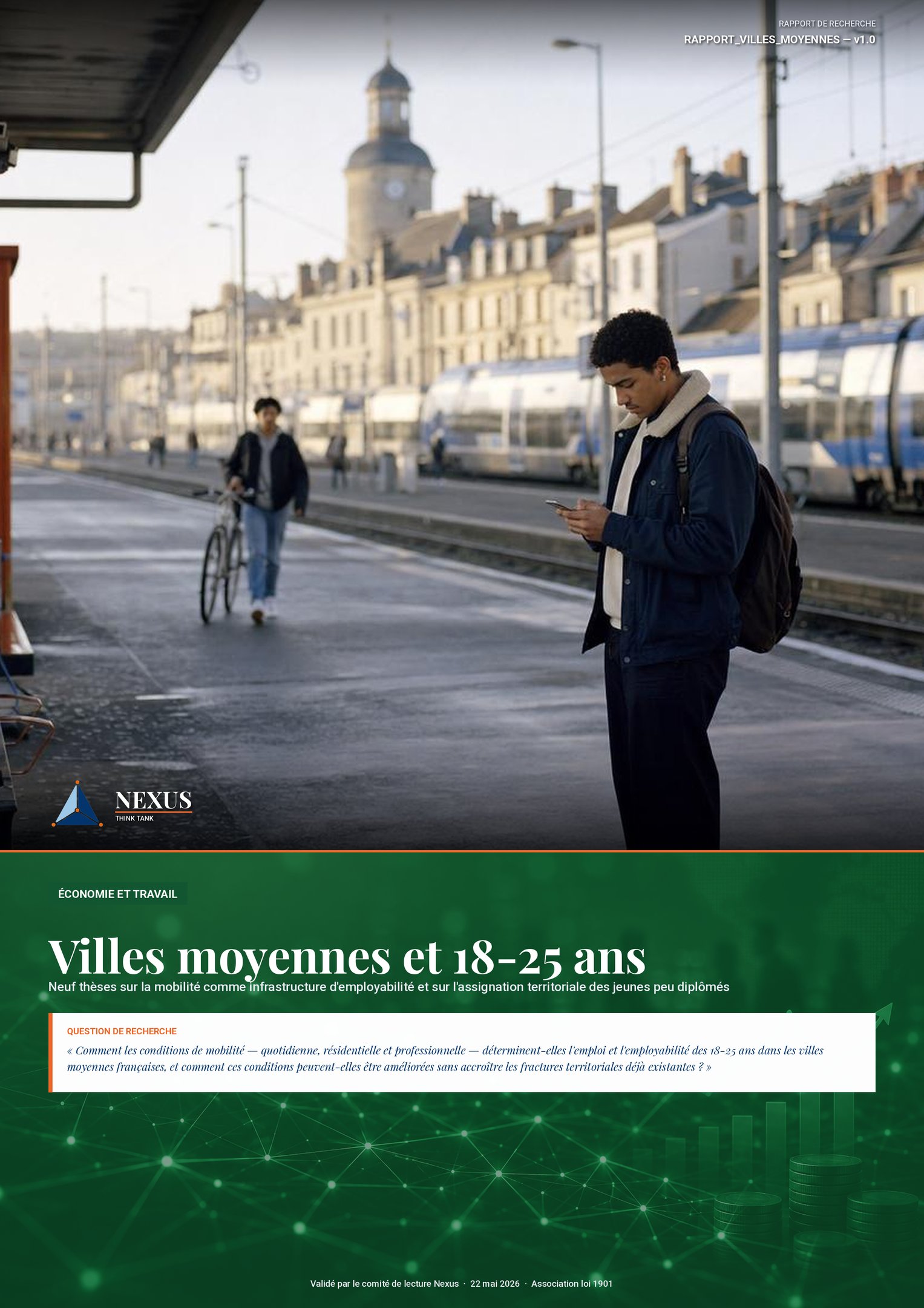 Couverture rapport villes moyennes